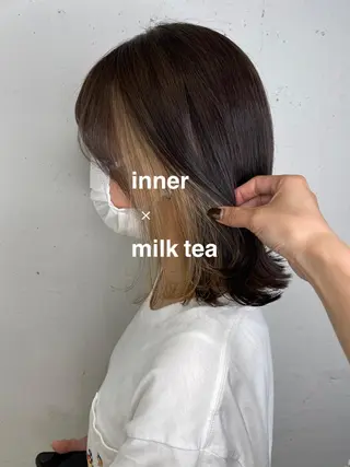 ミディアム flammeum 藤枝店所属・RINO 🌙トレンドスタイルのヘアスタイル