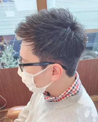 ショート カラー メンズ 🌿ヤマグチ ユウキ🌿のヘアスタイル