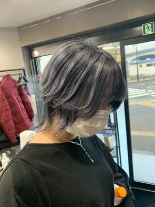 ショート カラー hairworksbadass所属・菊地 旬のヘアスタイル
