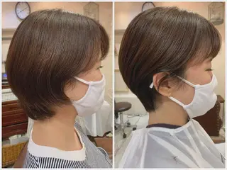 ショート リピーター多数🌟 メンズ限定　松本理沙のヘアスタイル