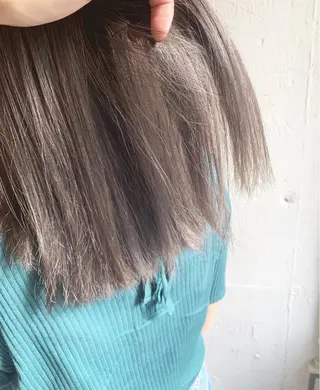 ミディアム カラー 💈平島 拓也💈のヘアスタイル