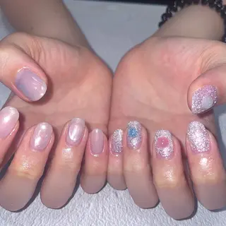 ネイル 長瀬 瑠霞のネイルデザイン