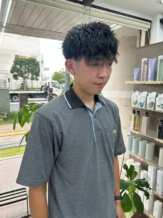 ショート パーマ メンズ メンズパーマの達人 /タカシマ　ダイスケのヘアスタイル