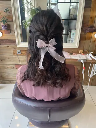 ヘアアレンジ なな/シェービング /カラー/アレンジのヘアスタイル