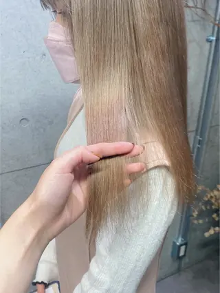 セミロング カラー kaho🧸 / 大人styleのヘアスタイル