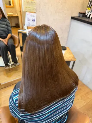 ミディアム 宮崎 稚世のヘアスタイル