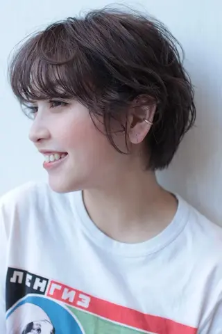 ショート 🍀ショート特化🍀 透明感カラー🍀萌のヘアスタイル