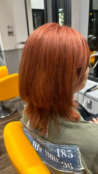 ミディアム 大久保 桃夏のヘアスタイル