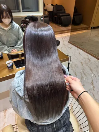 ロング カラー ♡ザクザクレイヤー× 艶透明感/にしじま♡のヘアスタイル