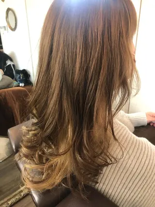 ロング カラー 🌺✨小川 友佳✨🌺のヘアスタイル