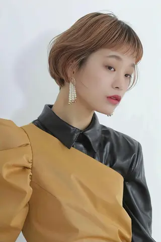 ショート カラー パーマ ヘアアレンジ ネイル マツエク・マツパ ニシダヒカリ🌙 髪質改善×似合わせのヘアスタイル