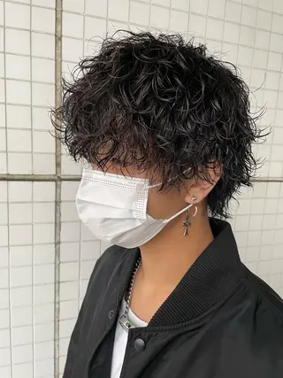 パーマ メンズ fifth大川 尚輝のヘアスタイル