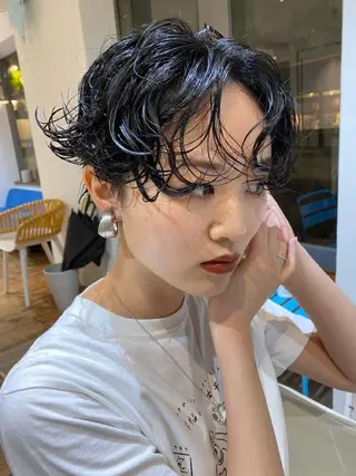 ショート rosso-sante所属・坂口 拓魅のヘアスタイル