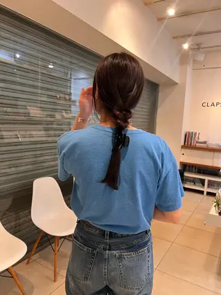 カラー リリカ🐈‍⬛ブリー チカラー/上永谷のヘアスタイル