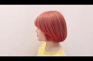 ショート カラー シールエクステ♦️ レイヤー♦️福田晃大のヘアスタイル