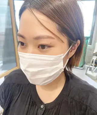 アイブロウ Reta hair所属・risa 眉毛×フェイシャルの眉毛・アイブロウイメージ