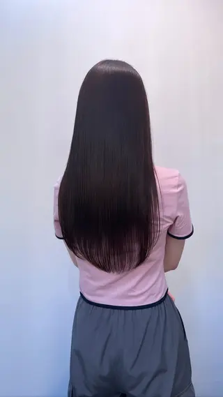 ロング ダン/メンズ/ 顔周り×透明感カラーのヘアスタイル