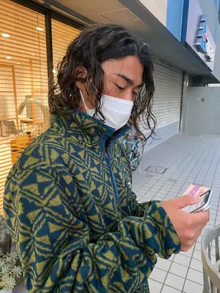 パーマ メンズ パーマ指名No1 /namiのヘアスタイル