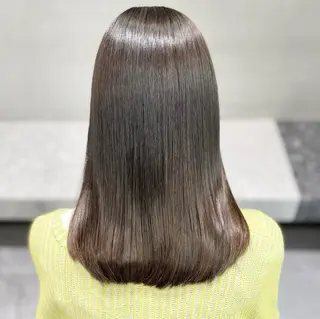 セミロング 神戸三宮/縮毛矯正/ 髪質改善/北郷のヘアスタイル