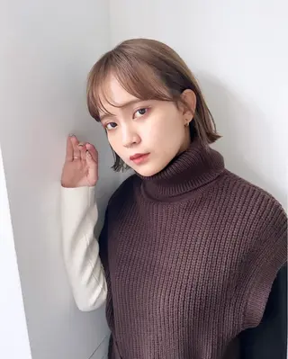ショート カラー ✨髪質改善✨原宿 えのもと　はなのヘアスタイル