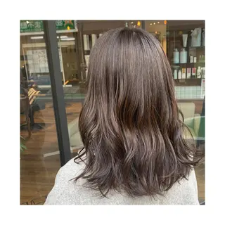 ミディアム カラー 竹内 康浩のヘアスタイル