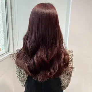 カラー 銀座DISCO🧸 透明感ブラウン🧸のヘアスタイル