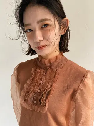 ショート カラー Pros所属・nana/レイヤー /酸性ストレートのヘアスタイル