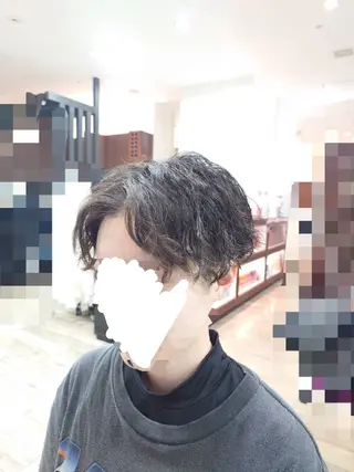 メンズ メンズパーマ 田村 猛のヘアスタイル