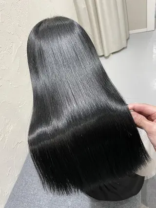 ロング カラー パーマ 松下 紗季のヘアスタイル