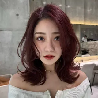 カラー 🎀Rimi୨୧ ✨艶✨color🎀のヘアスタイル