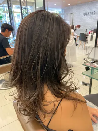ロング 宮内 修平のヘアスタイル