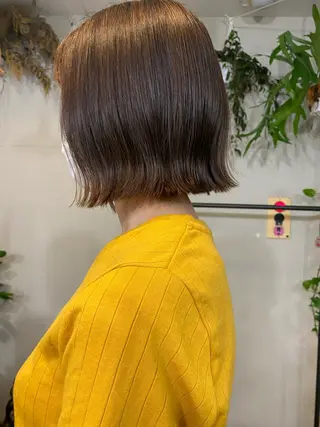 ショート なぎ🌿.∘[ボブ, ニュアンスカラー]のヘアスタイル