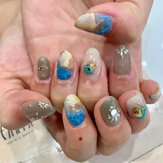 ネイル 佐藤 まりえのネイルデザイン