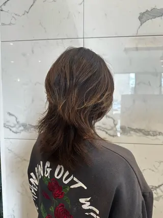 セミロング arl 豊田店アシスタントのヘアスタイル