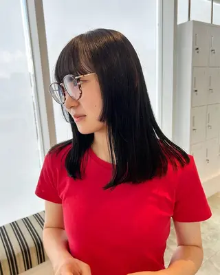 ミディアム カラー OLSEN D.B.A BALLOON HAIR所属・表参道OLSEN✂︎ nanamiのヘアスタイル