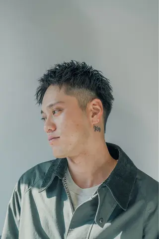 ショート NIENTE【ニエンテ】所属・津市メンズ特化 SHINGOのヘアスタイル