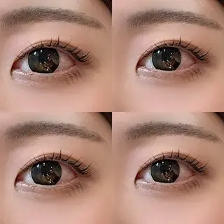 マツエク・マツパ 塩入ひろの、韓国ヘア 梅田/束感まつ毛のヘアスタイル