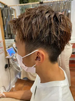 メンズ 美髪ストレート/ メンズヘア/中田海斗のヘアスタイル