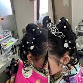 ロング ヘアアレンジ 山室 敬義のヘアスタイル