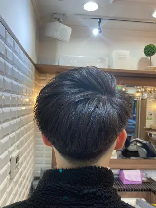 ショート メンズ ルピナス中田店長 山口大地のヘアスタイル