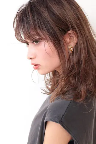 セミロング カラー 完全美髪特化 髪質改善/島　悠輔のヘアスタイル