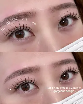 マツエク・マツパ epill Lenna .🦋のマツエク・マツパデザイン