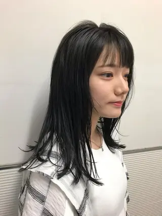 ロング カラー 千葉 慎也のヘアスタイル