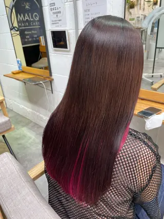 セミロング 見奈美 凜のヘアスタイル