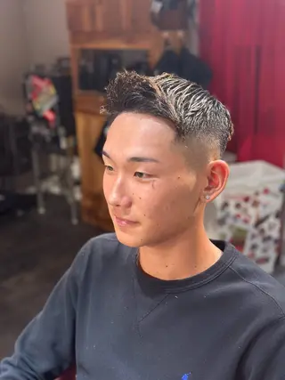メンズ SON＆MARLEY'S BAR BER所属・Yu gaのヘアスタイル