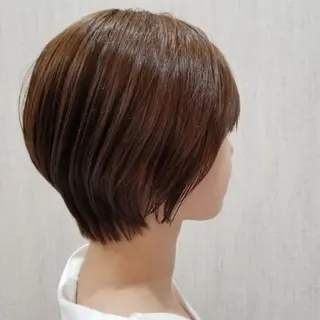 ショート カラー 💎✨艶髪美髪✨💎 Alushe心斎橋店のヘアスタイル