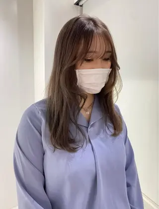 ロング ୨୧柔らかいカラー nozomi ୨୧のヘアスタイル