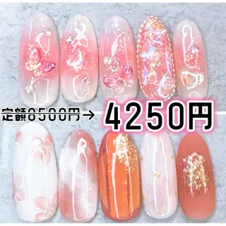 ネイル Milana （研修生メニュー）のネイルデザイン