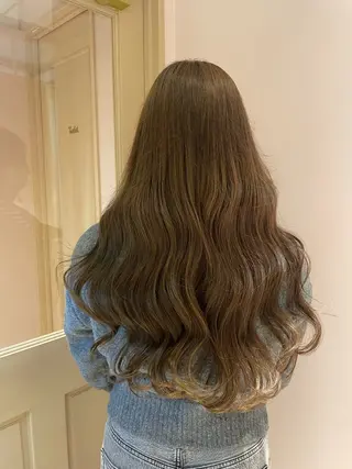 ロング マホ/日吉/髪質改善 /レイヤー/ガーリーのヘアスタイル