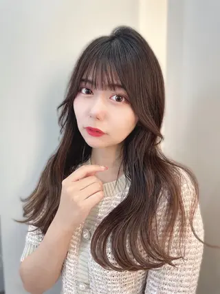 ロング カラー レイヤーカット/ ブリーチカラー/雅人のヘアスタイル